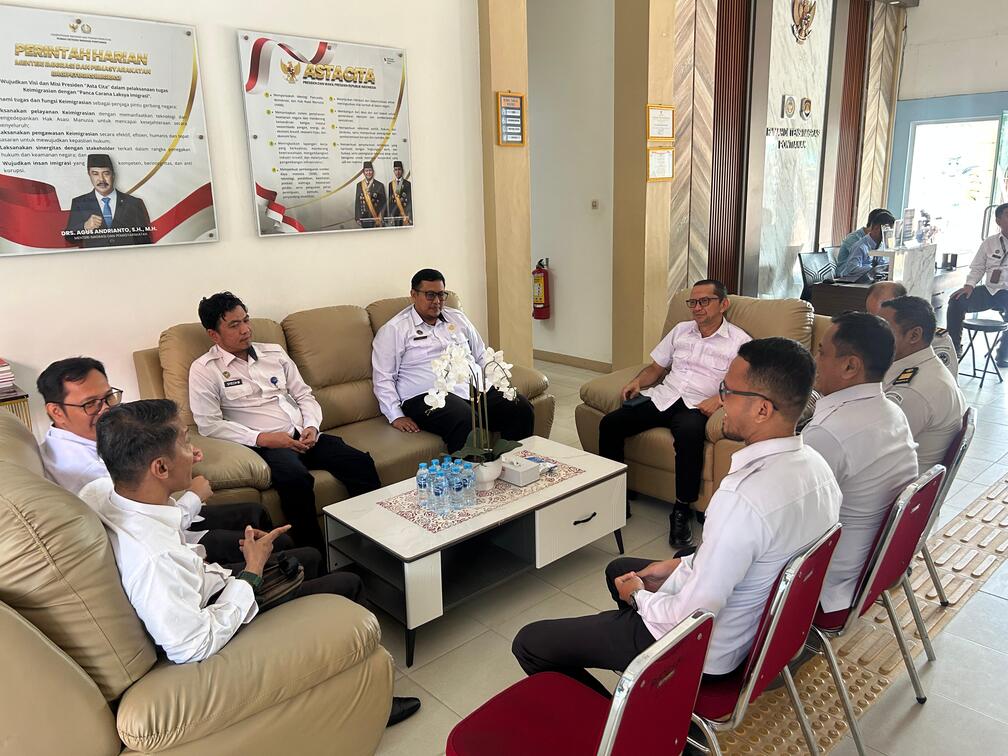 Pembinaan dan Koordinasi Bidang Penegakan Hukum dan Kepatuhan Internal pada Rudenim Pontianak